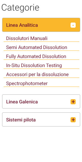 menu categorie