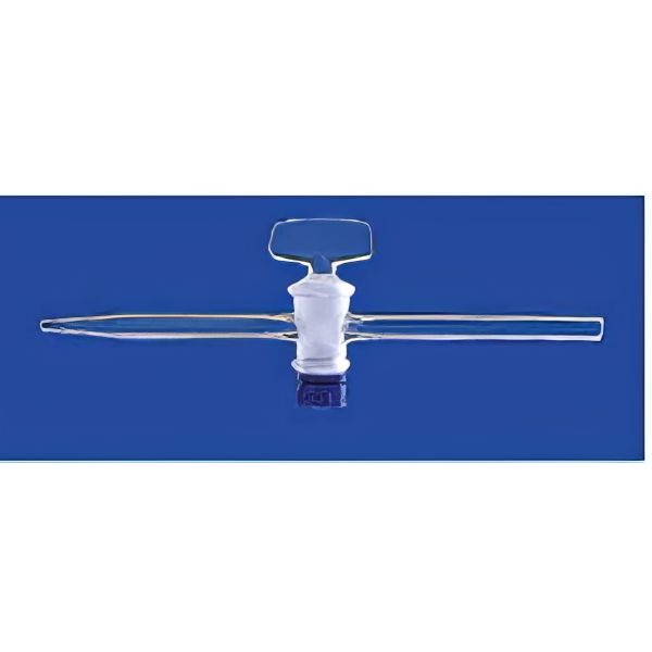 Rubinetti a puntina, vetro borosilicato, maschio vetro.