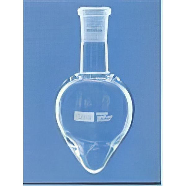 Palloni forma a cuore, cono normalizzato, vetro borosilicato.