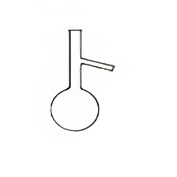 Palloni per distillazione, vetro borosilicato, orlo svasato.