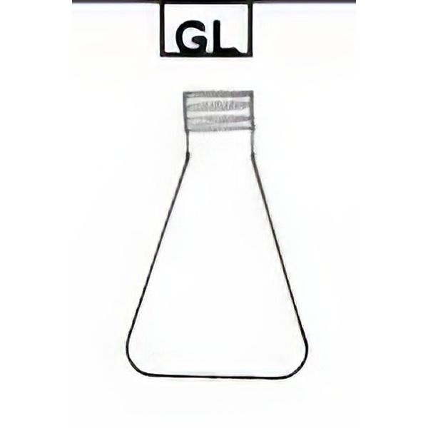 Matracci Erlenmeyer, collo a vite GL, senza tappo, vetro Pyrex/Duran