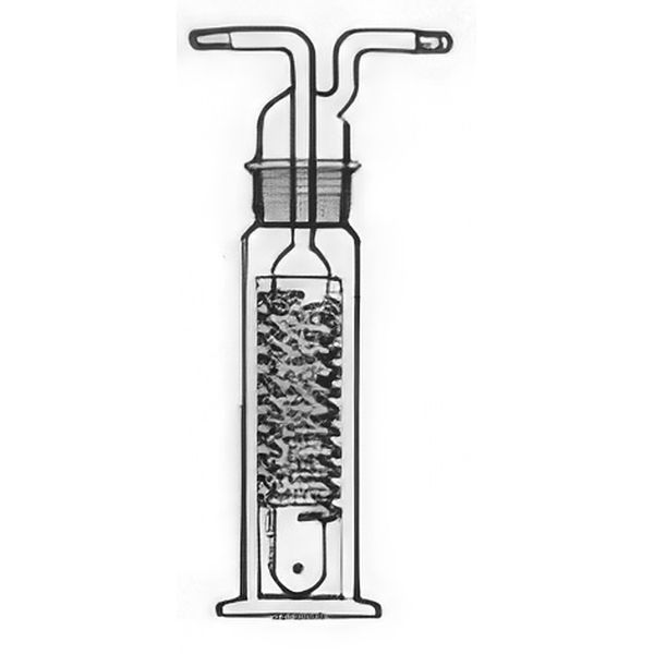 Bottiglie per lavaggio gas, tipo Friedrichs, cono normalizzato NS 45/40, vetro borosilicato