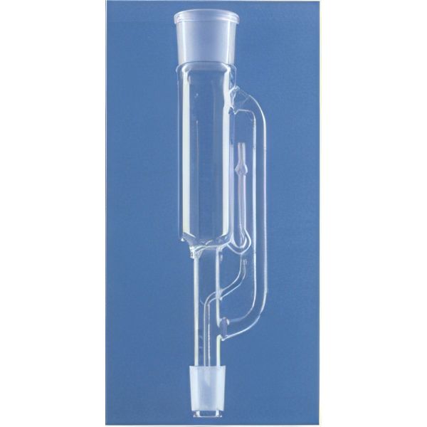 Corpi centrali estrattori Soxhlet, vetro borosilicato.