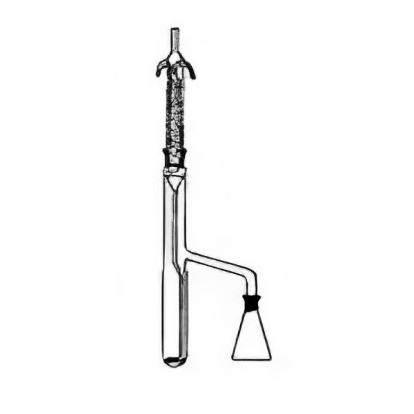 Estrattori per solventi infiammabili, vetro borosilicato.