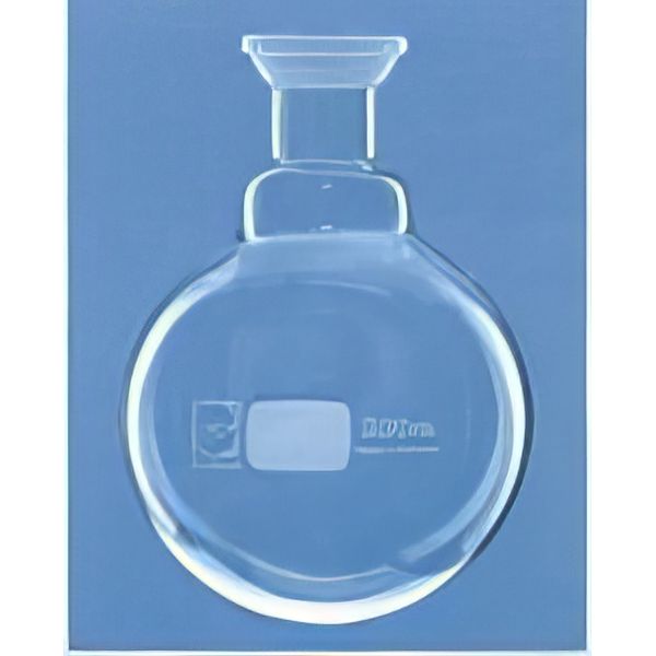 Pallone per evaporatore, fondo sferico, con giunto sferico, vetro Pyrex/Duran.