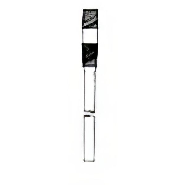 Tubo di raccordo per evaporatore, 2 coni normalizzati NS 29/32, vetro borosilicato