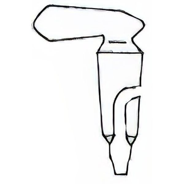 Tubo di raccordo per evaporatore, cono normalizzato NS 19/26, borosilicato.