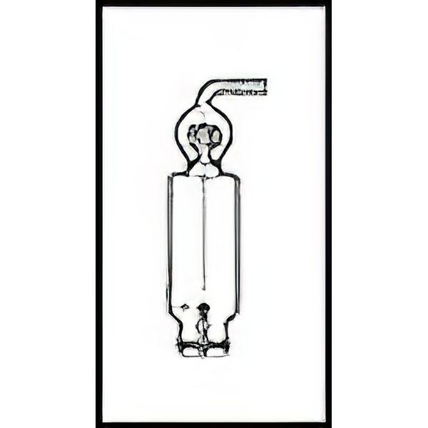 Protezione antispruzzo per evaporatore rotante, vetro borosilicato