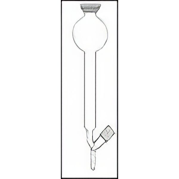 Colonne per cromatografia "FLASH", rubinetto di scarico con valvola a spillo, serbatoio superiore con GS 35/20, vetro borosilicato.