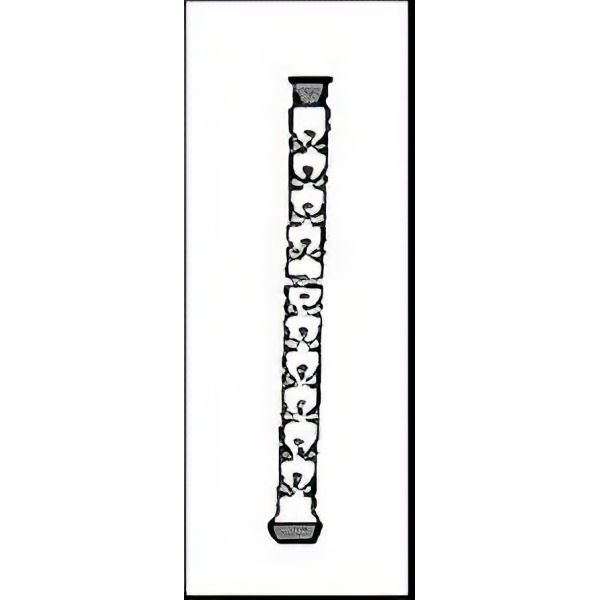 Colonne secondo Vigreux, con un cono NS 29/32 ed un GS 35/20, vetro borosilicato.