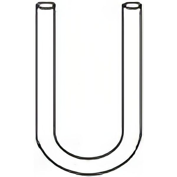 Tubi a "U" semplici, vetro borosilicato.