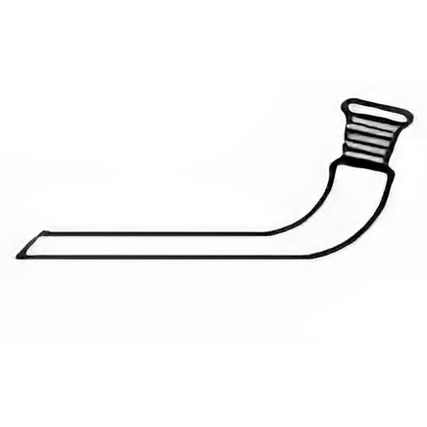 Raccordi curvati, con gocciolatore lungo, cono normalizzato, vetro borosilicato