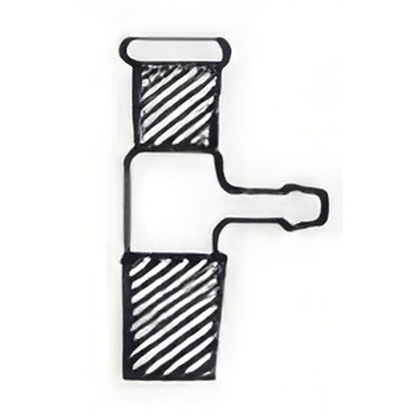 Raccordi con portagomma laterale, coni normalizzati, vetro borosilicato.