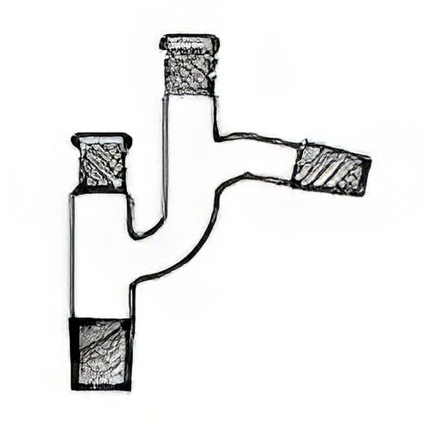 Teste di distillazione secondo Claisen, coni normalizzati, vetro borosilicato.