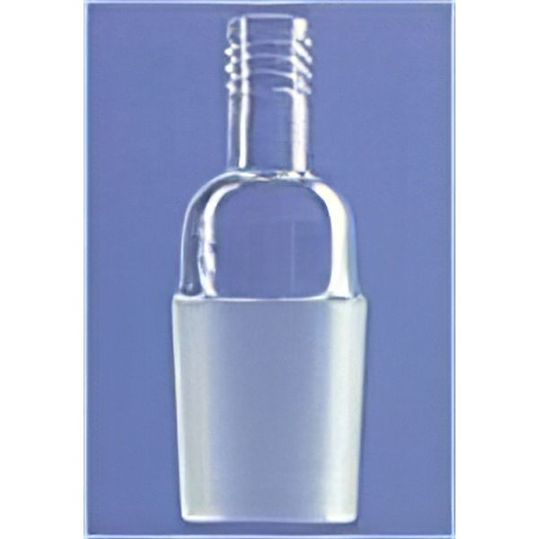 Raccordi misti, cono maschio e raccordo a vite SVL, vetro borosilicato.