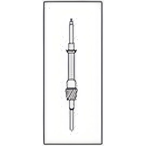 Agitatori smerigliati a siringa con guida esterna intercambiabile e cono NS 29/32, vetro borosilicato.