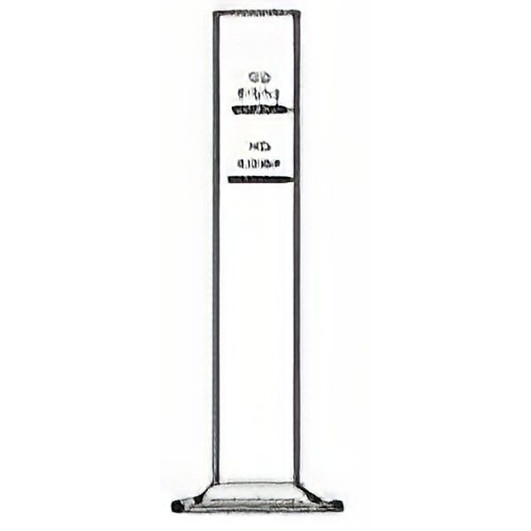 Cilindro per analisi terreni tarato ml 1130 e 1205, v. borosilicato