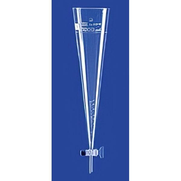 Coni IMHOFF per sedimentazione, grad.fino a 100ml, tarati a 1000ml