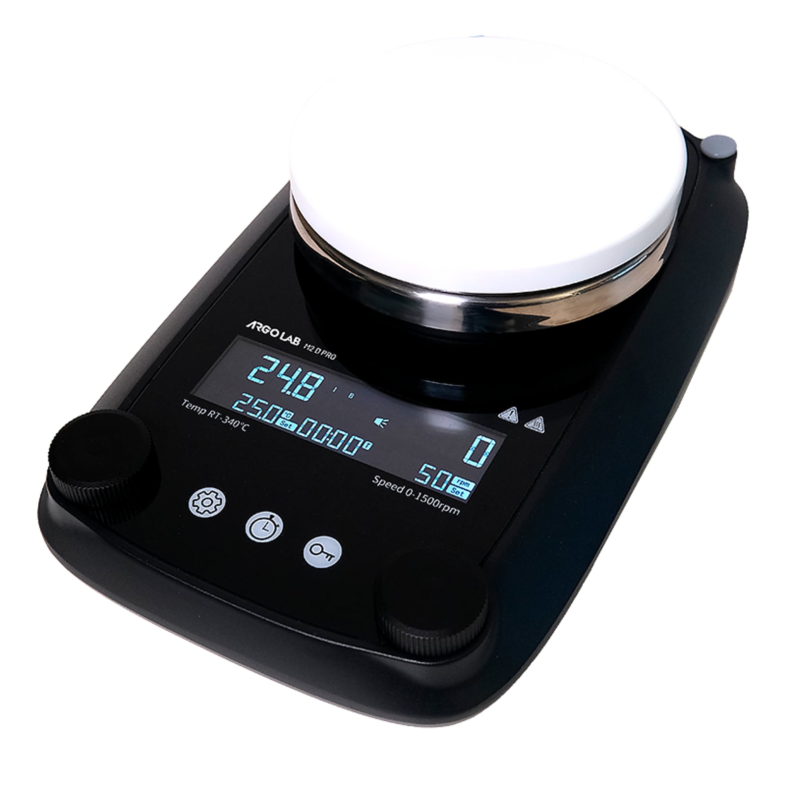 M2-D PRO NEW ARGOlab Agitatore magn.risc.Digitale
