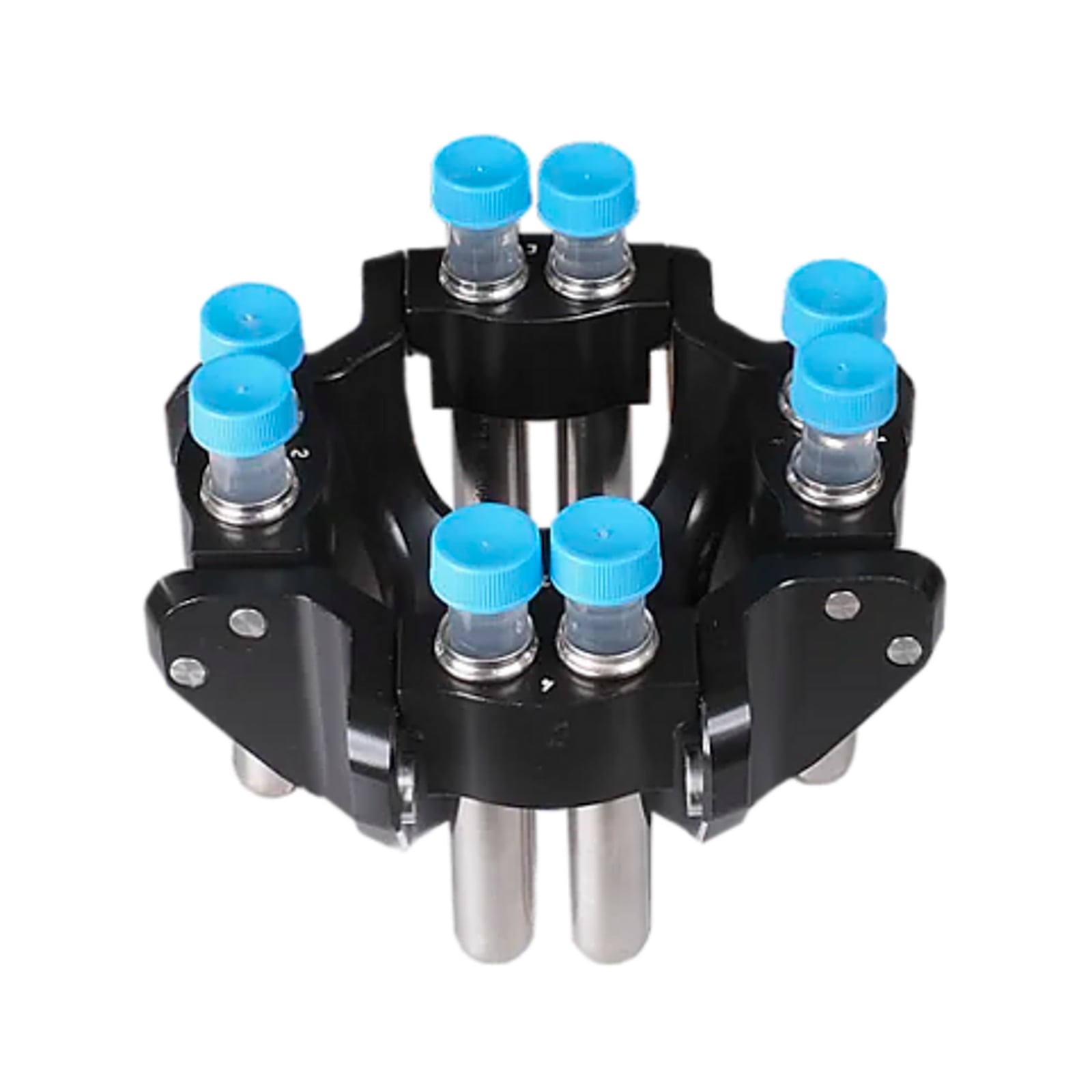 Rotore ibrido completo di bascule oscillanti da 15 ml e 50 ml (set 4pz Portaprovette e fondelli inclusi