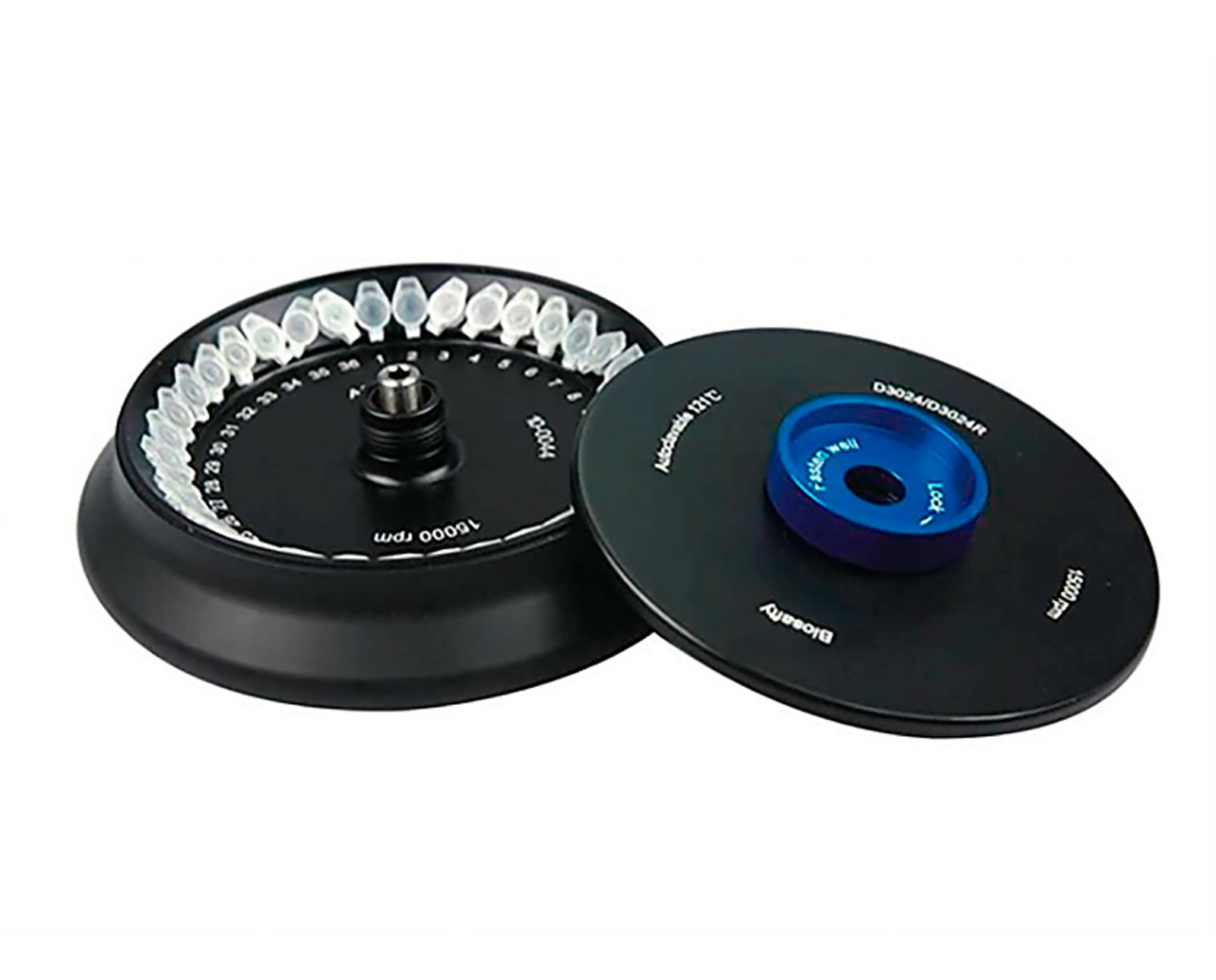 Rotore ad angolo fisso AS36-05 per D3024-R con Cover+bloccaggio Provette36x0.5ml