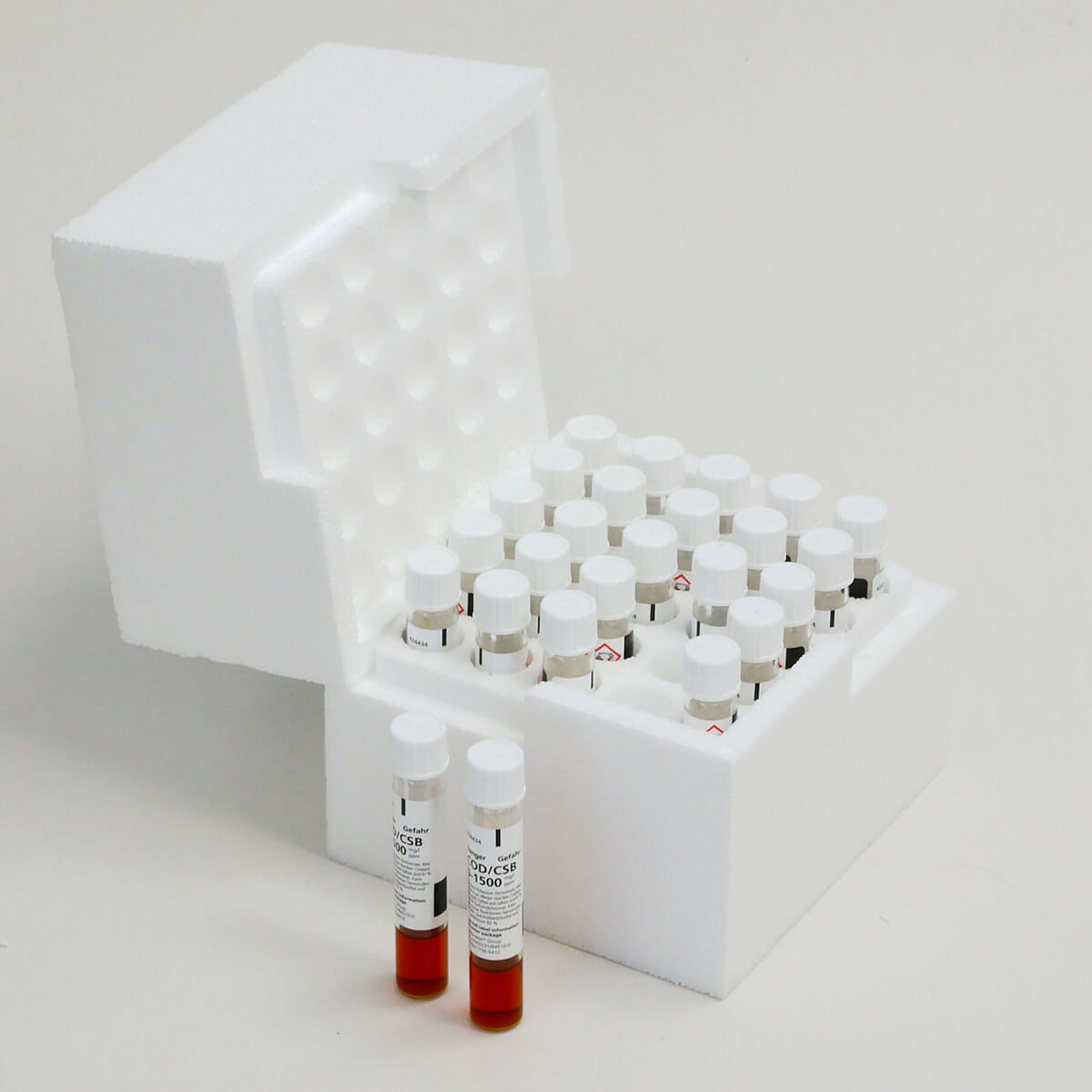 1 SET da 25 TESTS 20-1500 mg/l COD (Metodo 131)UN2922 CORROSIVE LIQUID, TOXIC, N.O.S. (SULPHURIC ACID, MERCURY SULPHATE), ENVIRONMENTALLY HAZARDOUS, 8, II, (E)