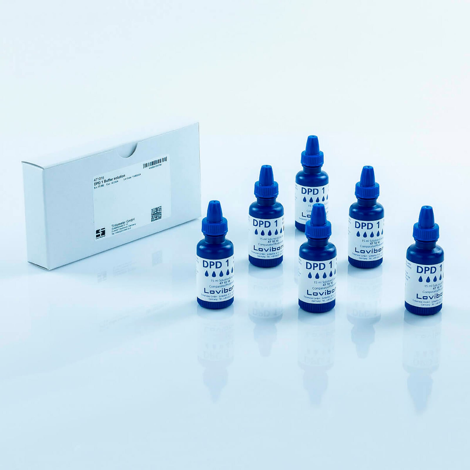6x15ml DPD 1 Buffer Solution (BLU)