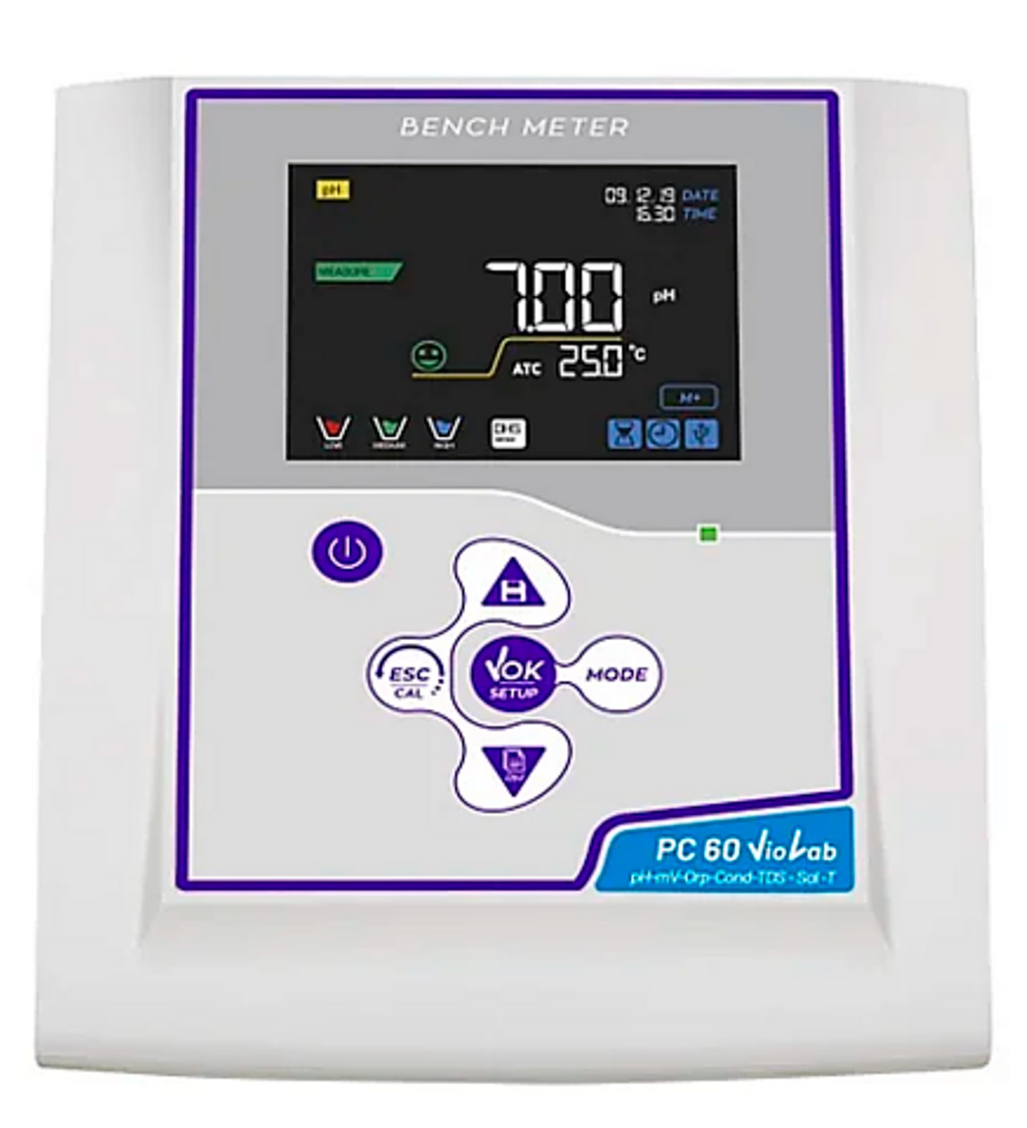 XS PC 60 VioLab multiparametro da banco - Elettrodo 201 T - Cella 2301 T