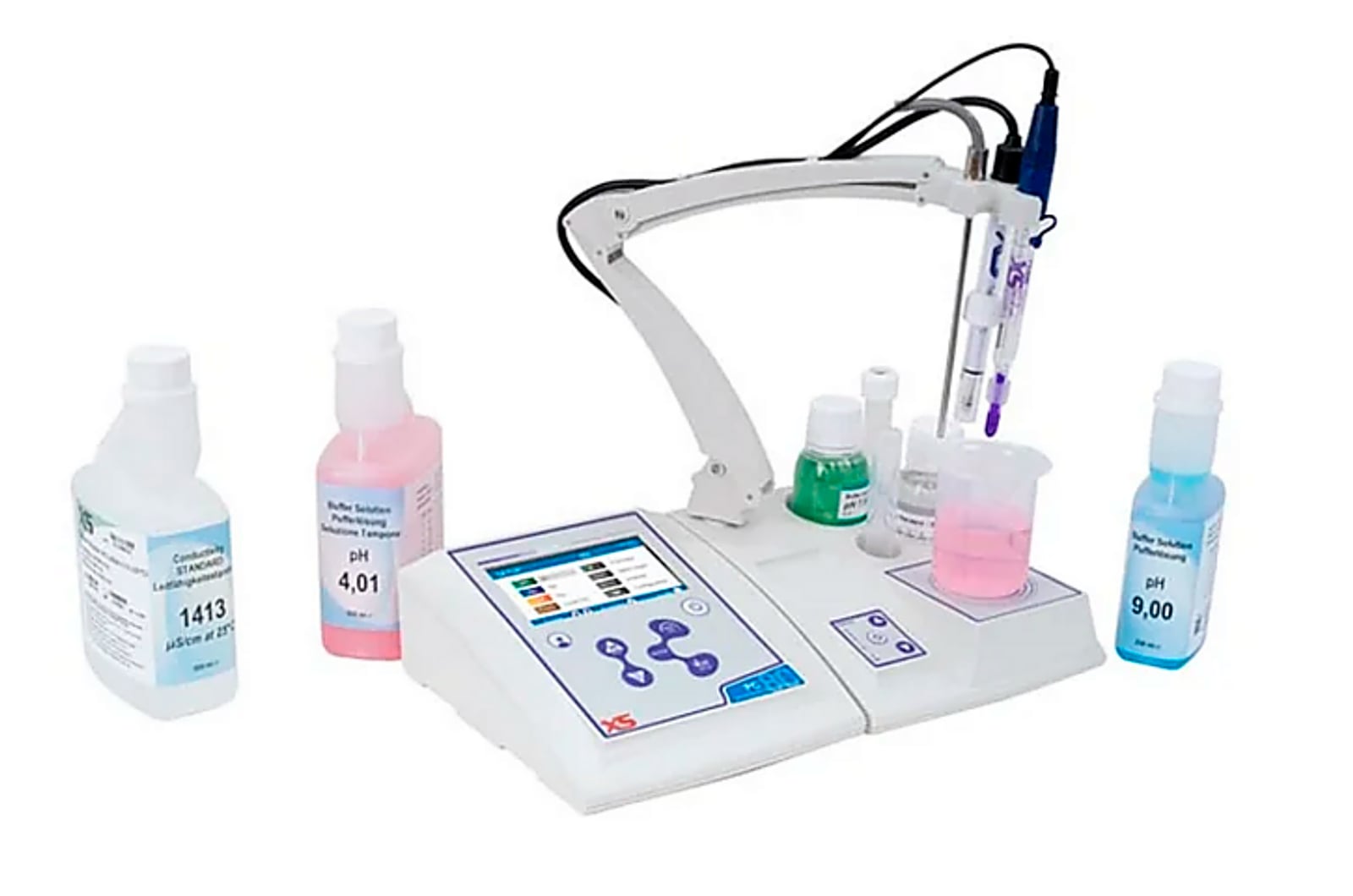 XS PC 80 PRO Stirrer - multiparametro da banco - Cella 4 anelli EPT 4- Senza elettrodo