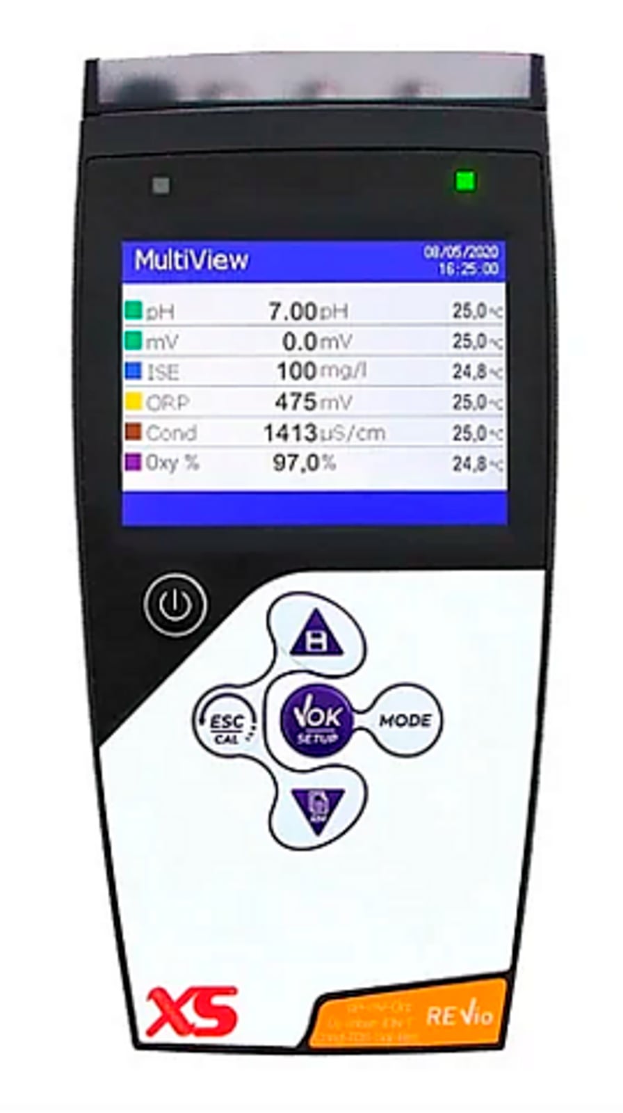 XS REVio Multiparametro portatile - Cella 2301 T - Sensore polarografico - Senza elettrodo