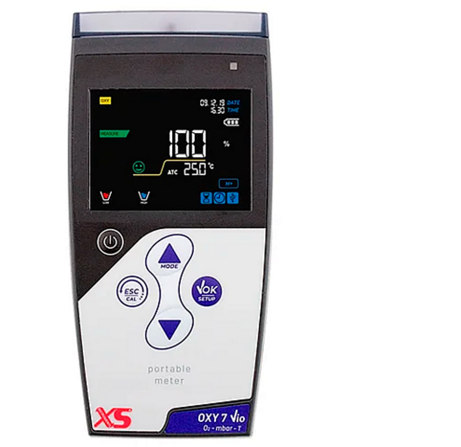 XS Oxy 7 Vio ossimetro portatile ECO - Solo strumento ECOpack - Senzasensore