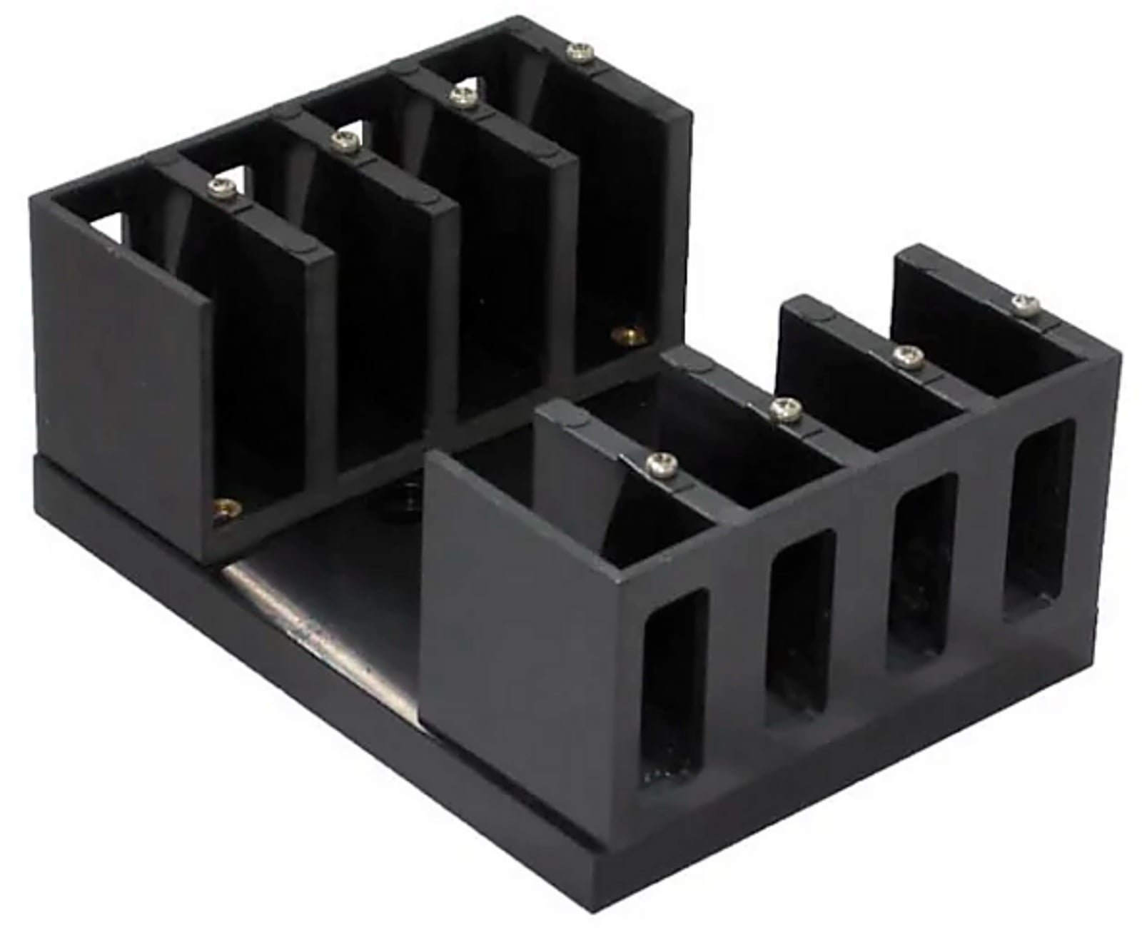 Supporto celle per 4 cuvette quadrate, fino a 100mm