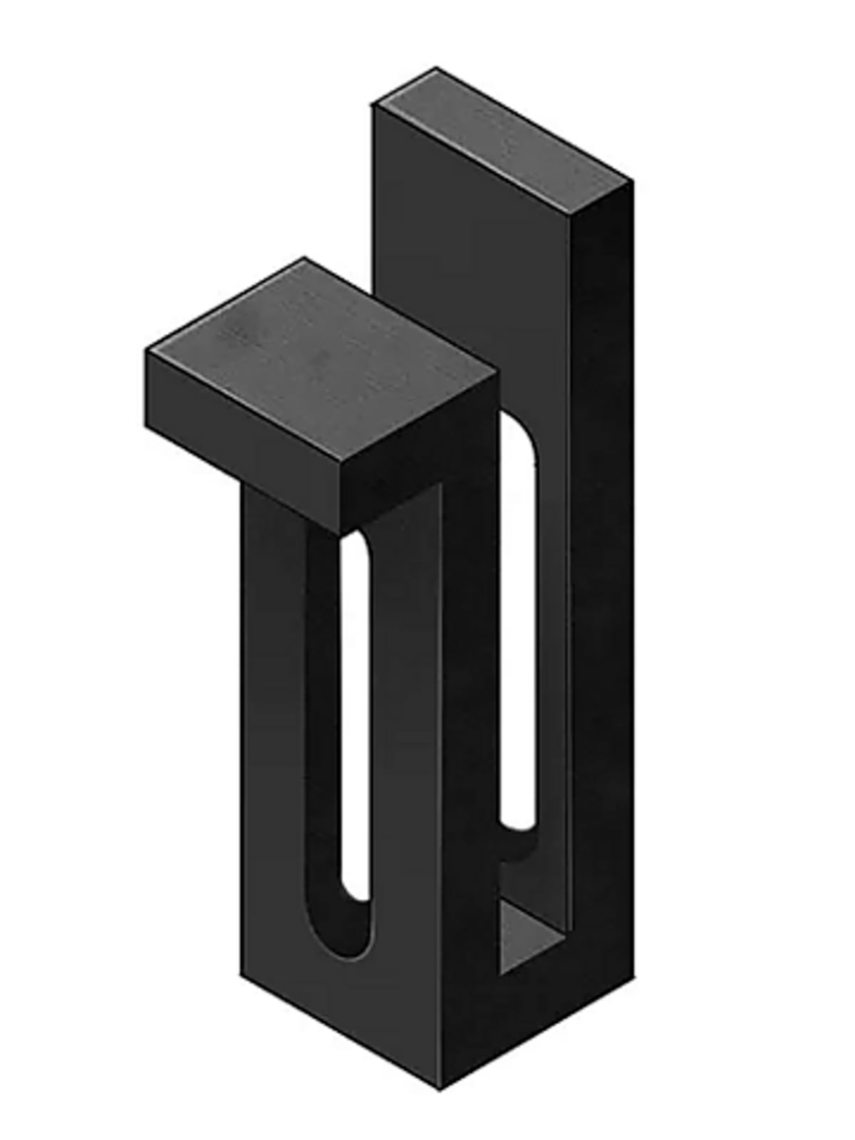 Adattatore 10x10mm per cuvette c.o. 1mm