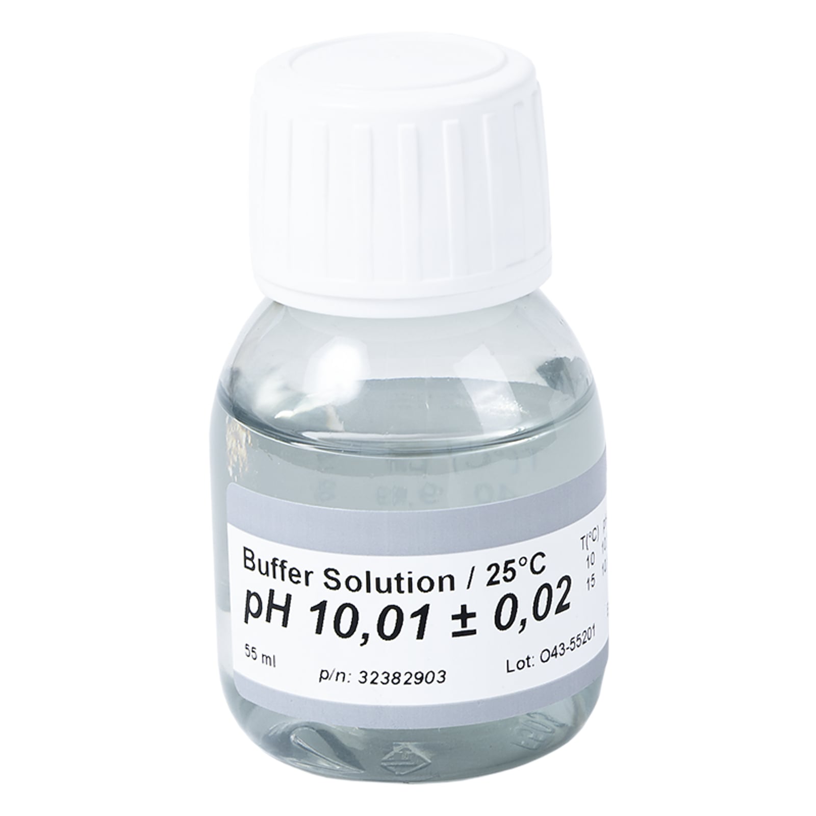 XS Basic pH 10.01 / 25°C, 55ml flacone (incolore) Soluzione di verifica