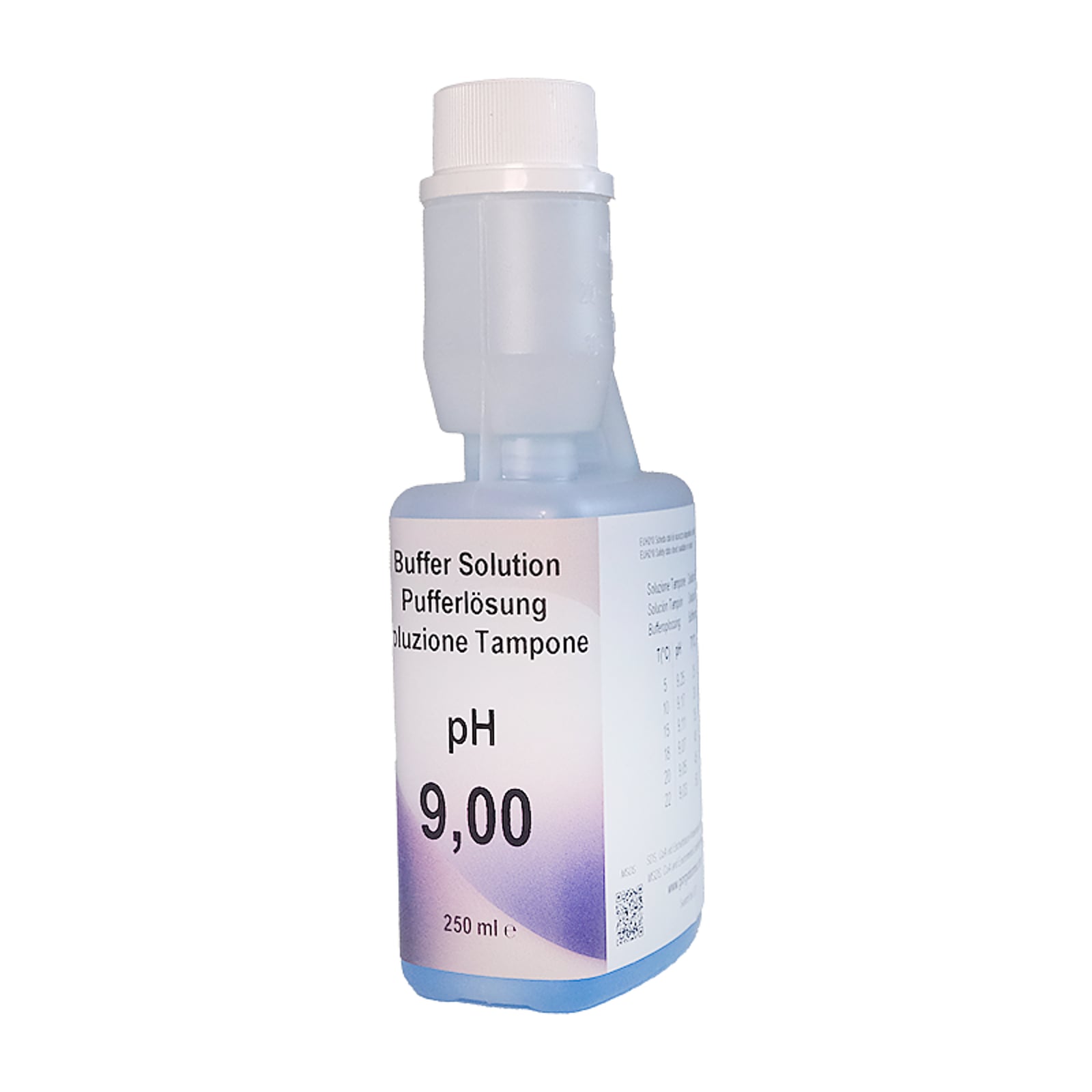 XS Basic pH 9.00 /25°C (blu), 250 ml flacone autocal Soluzione di verifica