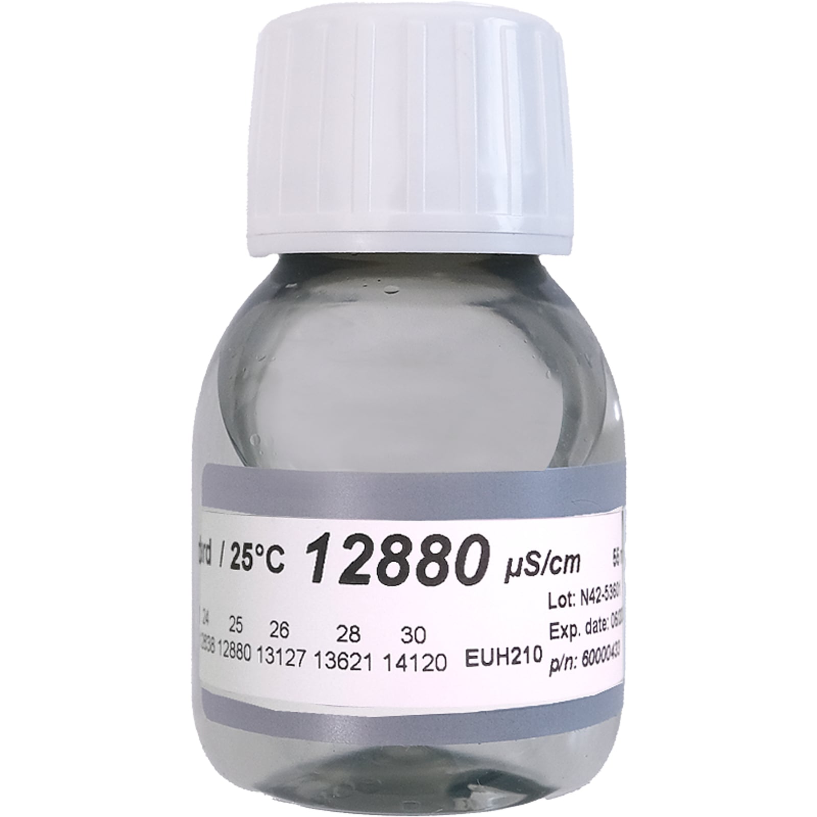 XS Basic EC 12880 µS/cm / 25°C, 55ml flacone 55ml Soluzione di verifica