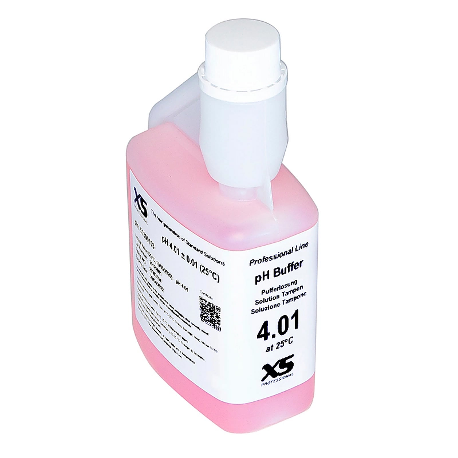 XS Professional pH 4.01 /25°C, 250ml flacone autocal Soluzione di taratura