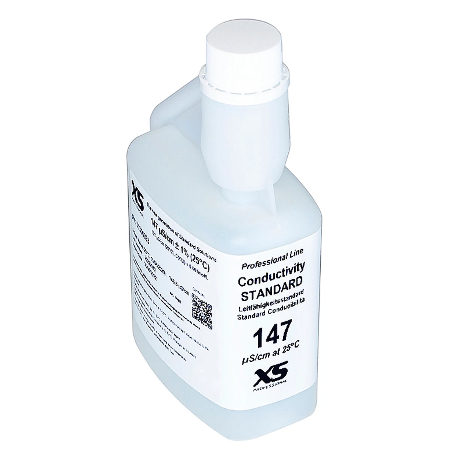 XS Professional EC 147 µS/cm /25°C, 500 ml flacone autocal Soluzione ditaratura
