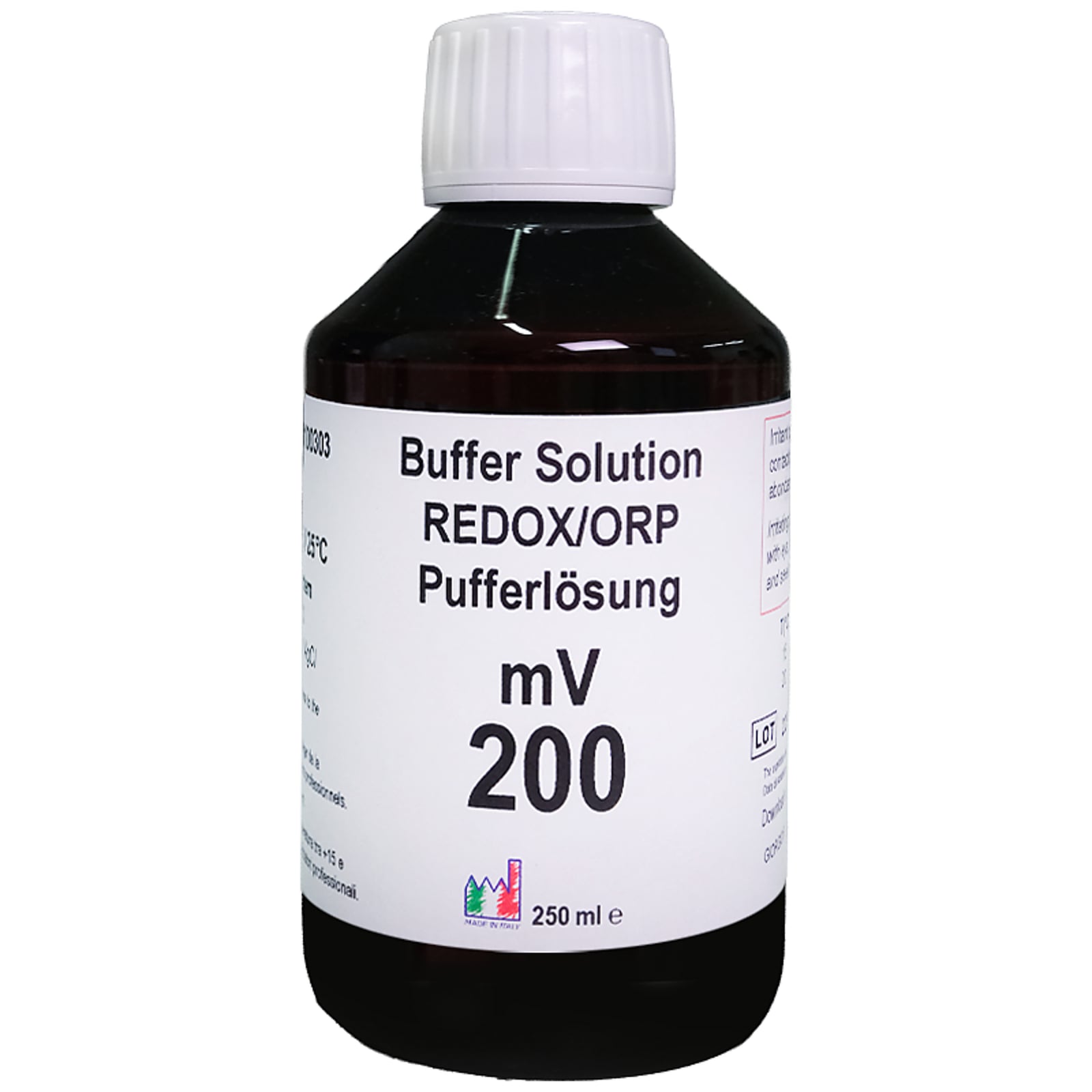 XS Basic RX +200mV /25°C, 250ml flacone Soluzione di verifica
