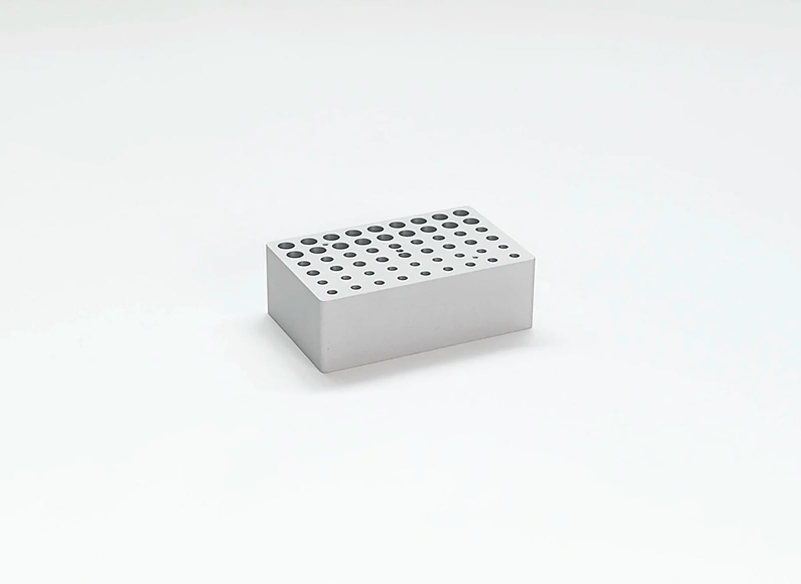 Blocco 18 fori per singolo volume per provette 0,2 / 0,5 /1,5 /2 ml perHB 120