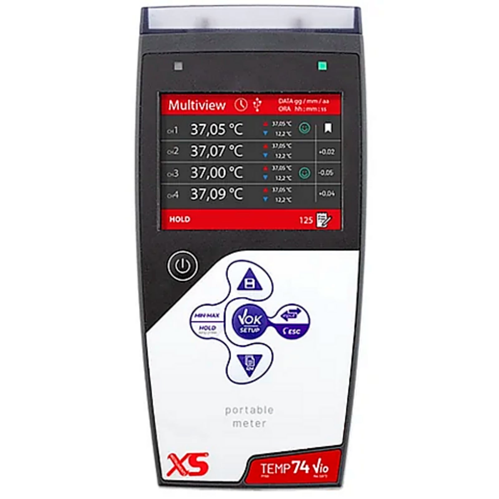 XS TEMP 74 multicanale Vio termometro