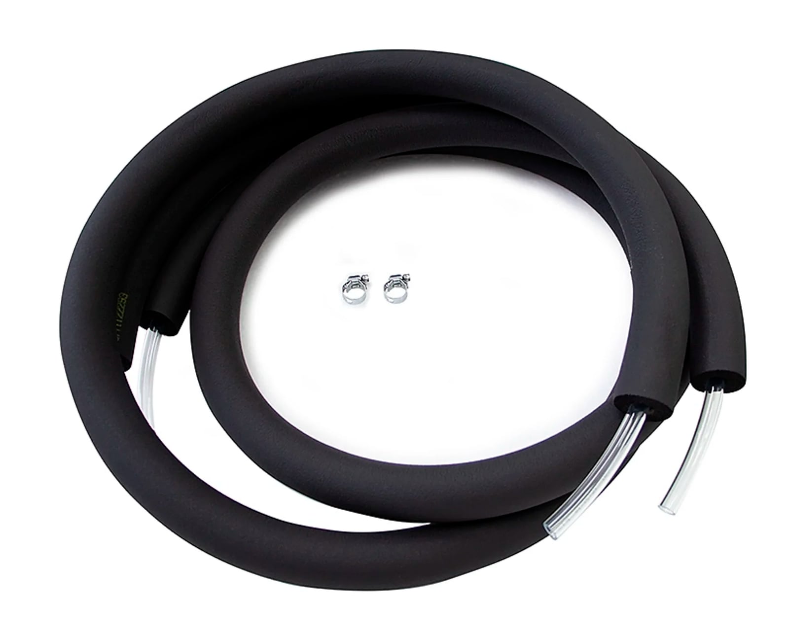 Set di 2 tubi da 2 mt con materiale isolante completo di fascette