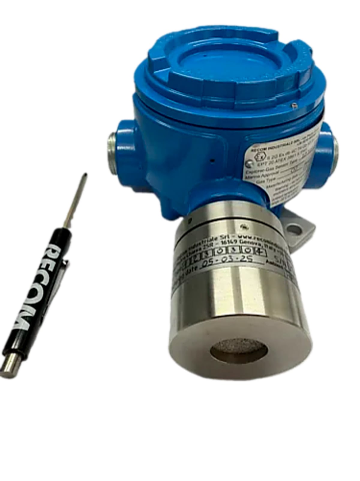 TRASMETTITORE Ossigeno O2 MW8515.8 con DSO141 di gas O2/ 0..25% / 4..20mA / 12 Vcc