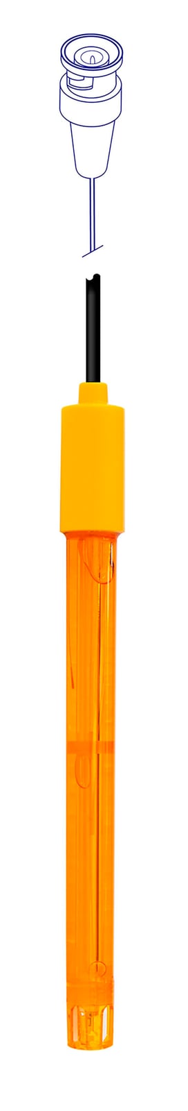 Elettrodo Redox per pH 7 e pH 70 cavo 1m + BNC