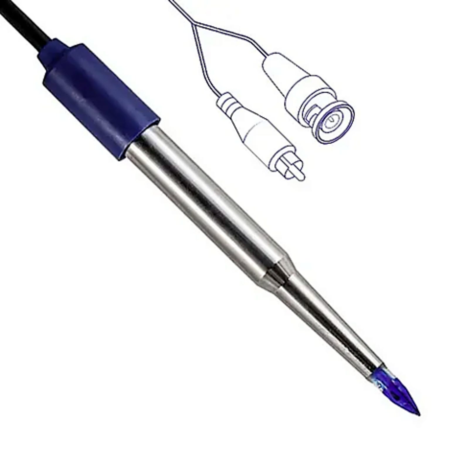XS Sensor 2-Pore steel T NTC+1m BNC