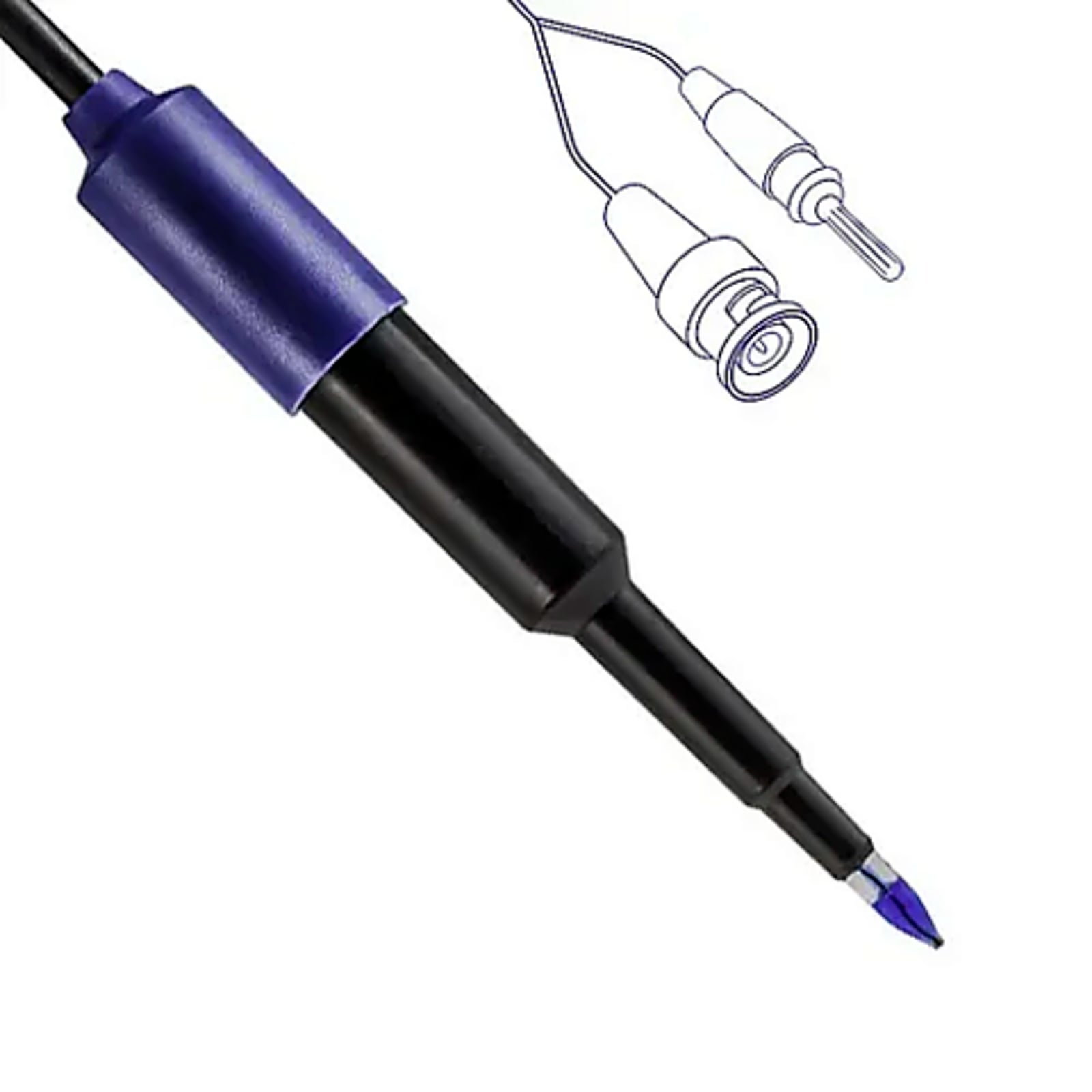 XS Sensor Elettrodo G-216 T Pt 1000 (BNC+Banana 4mm)