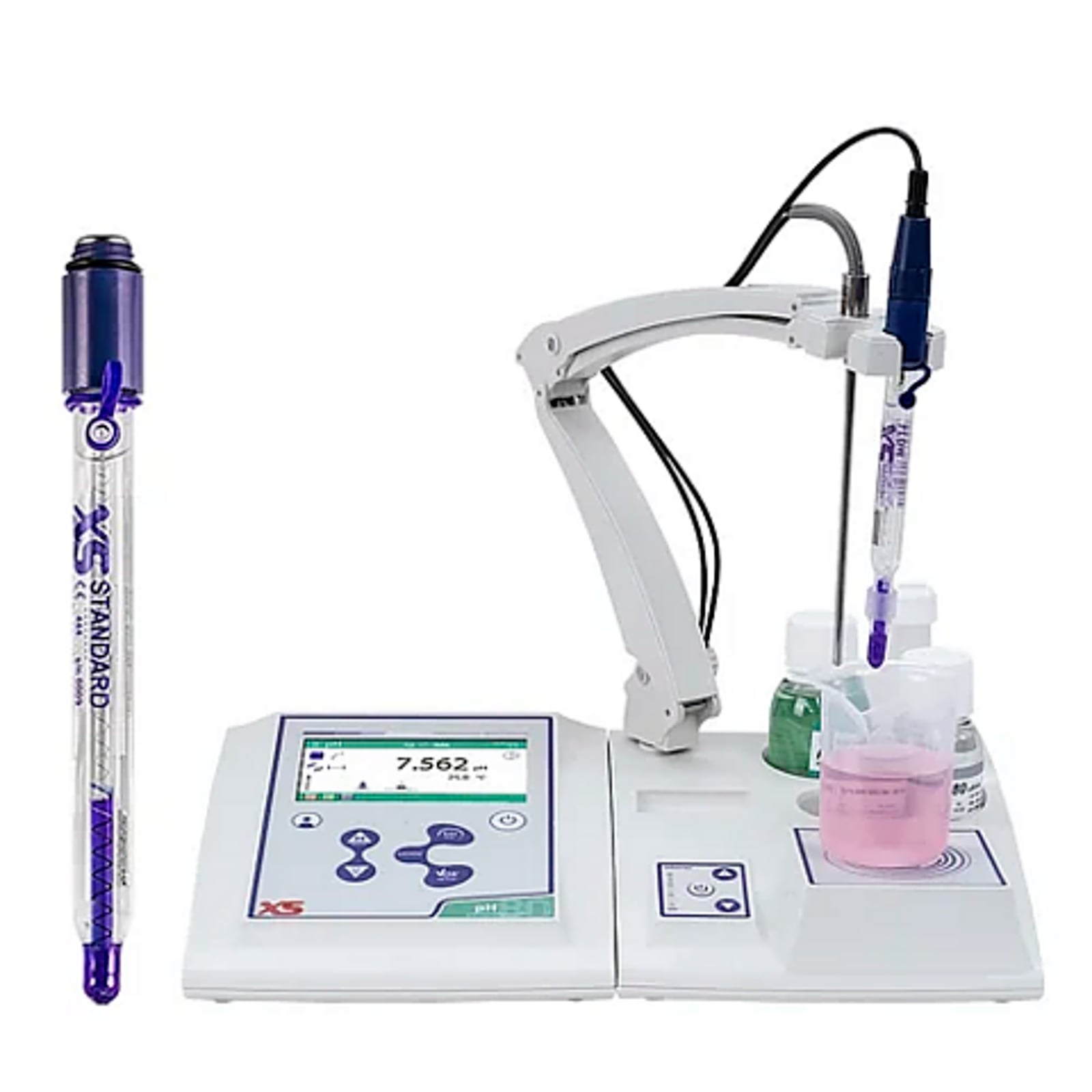 XS pH 80 PRO Stirrer - pHmetro da banco - Elettrodo Standard S7
