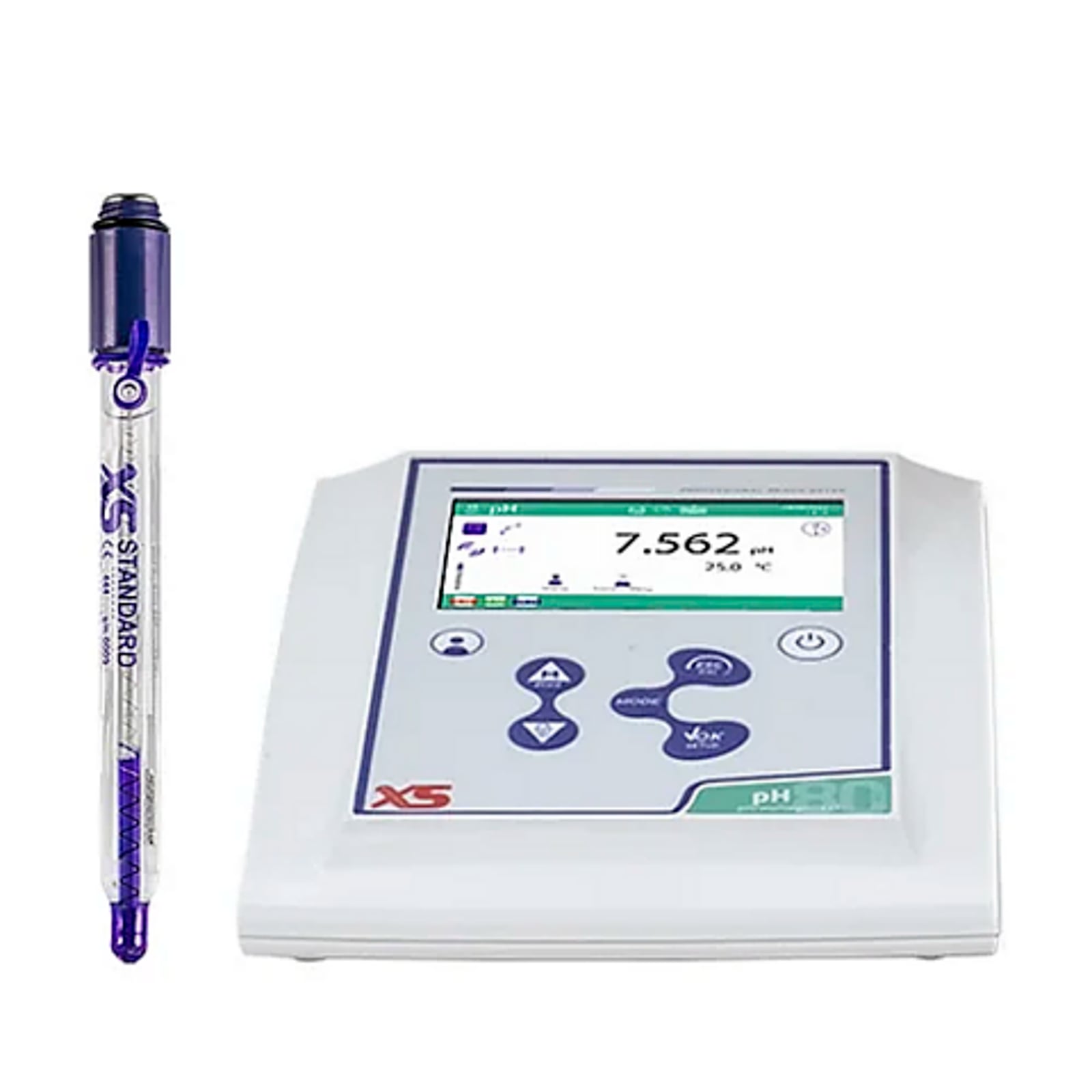 XS pH 80 PRO Basic - pHmetro da banco - Elettrodo Standard S7