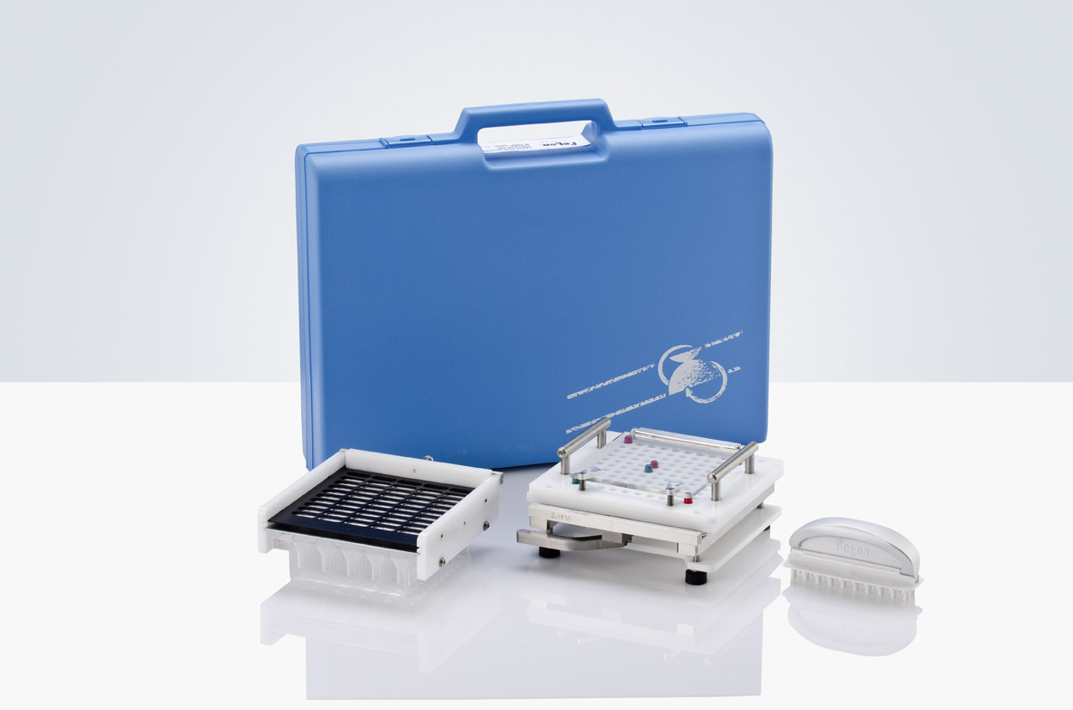 Sistema manuale di riempimento capsule per ricerca e sviluppo
