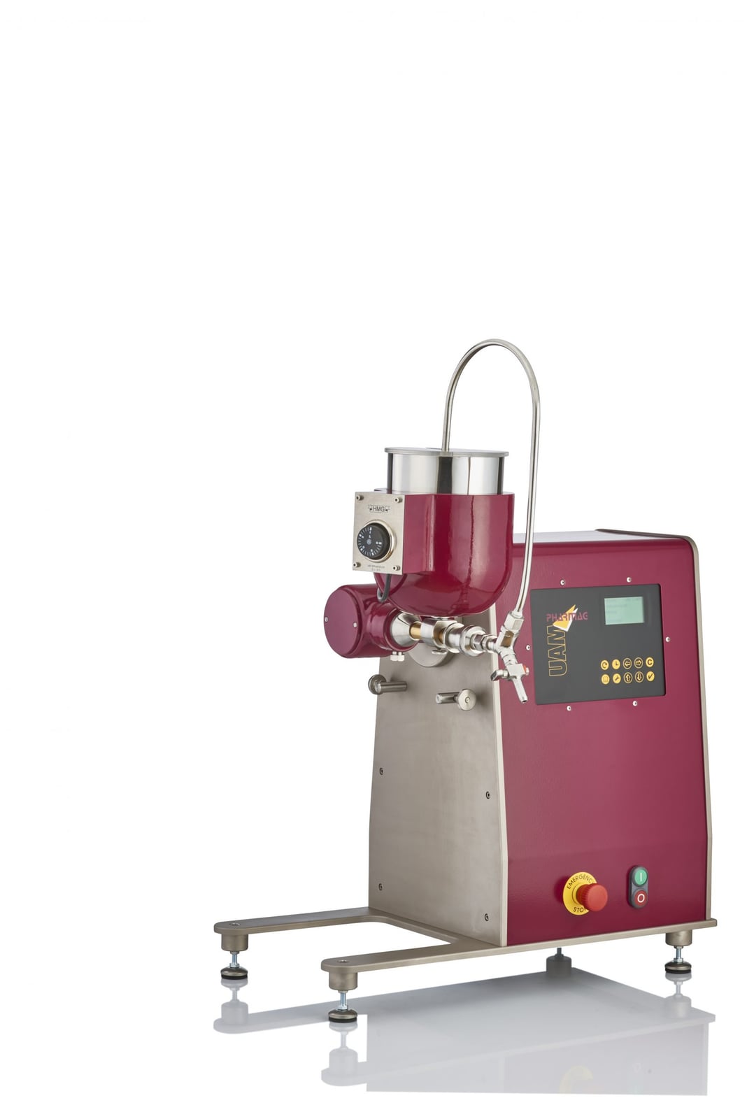 Omogeneizzatore per l'omogeneizzazione di fluidi non miscibili
